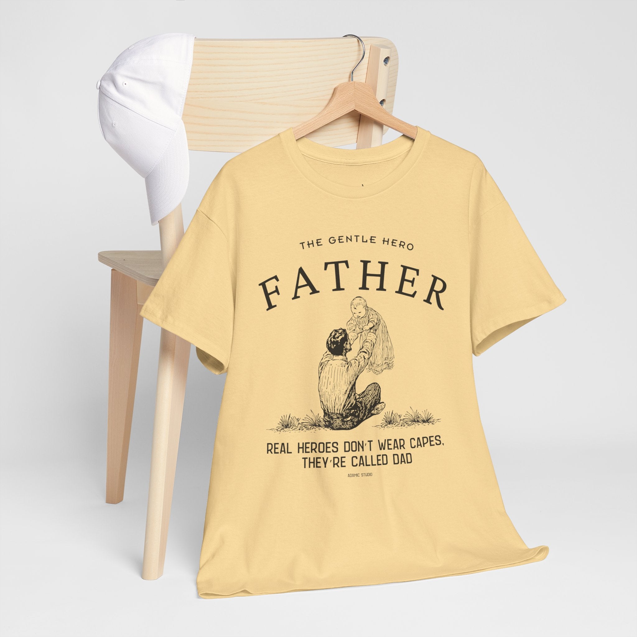 The Gental Hero- Adamic Studio Tee