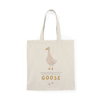 Silly Goose Tote Bag, Eco-Friendly Tote