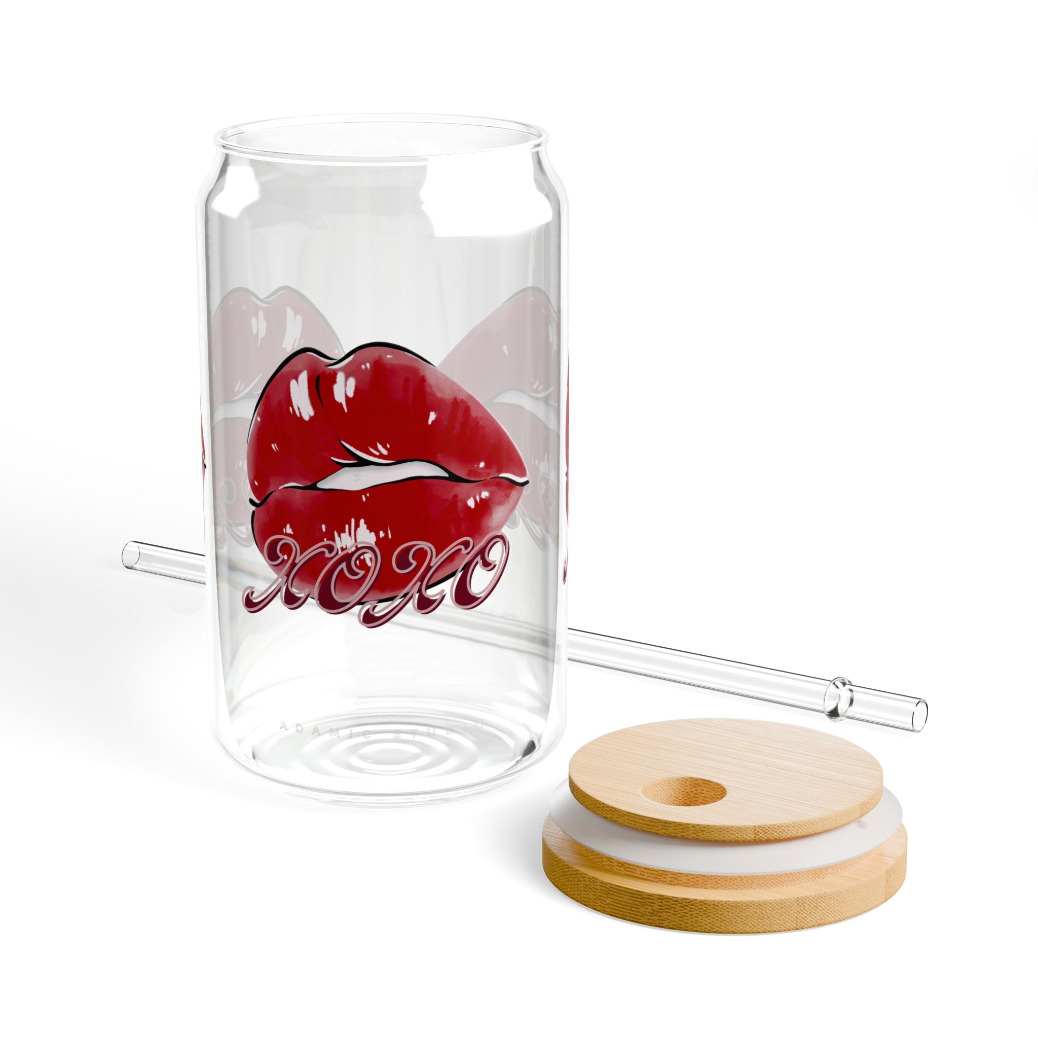 XOXO Sipper Glass