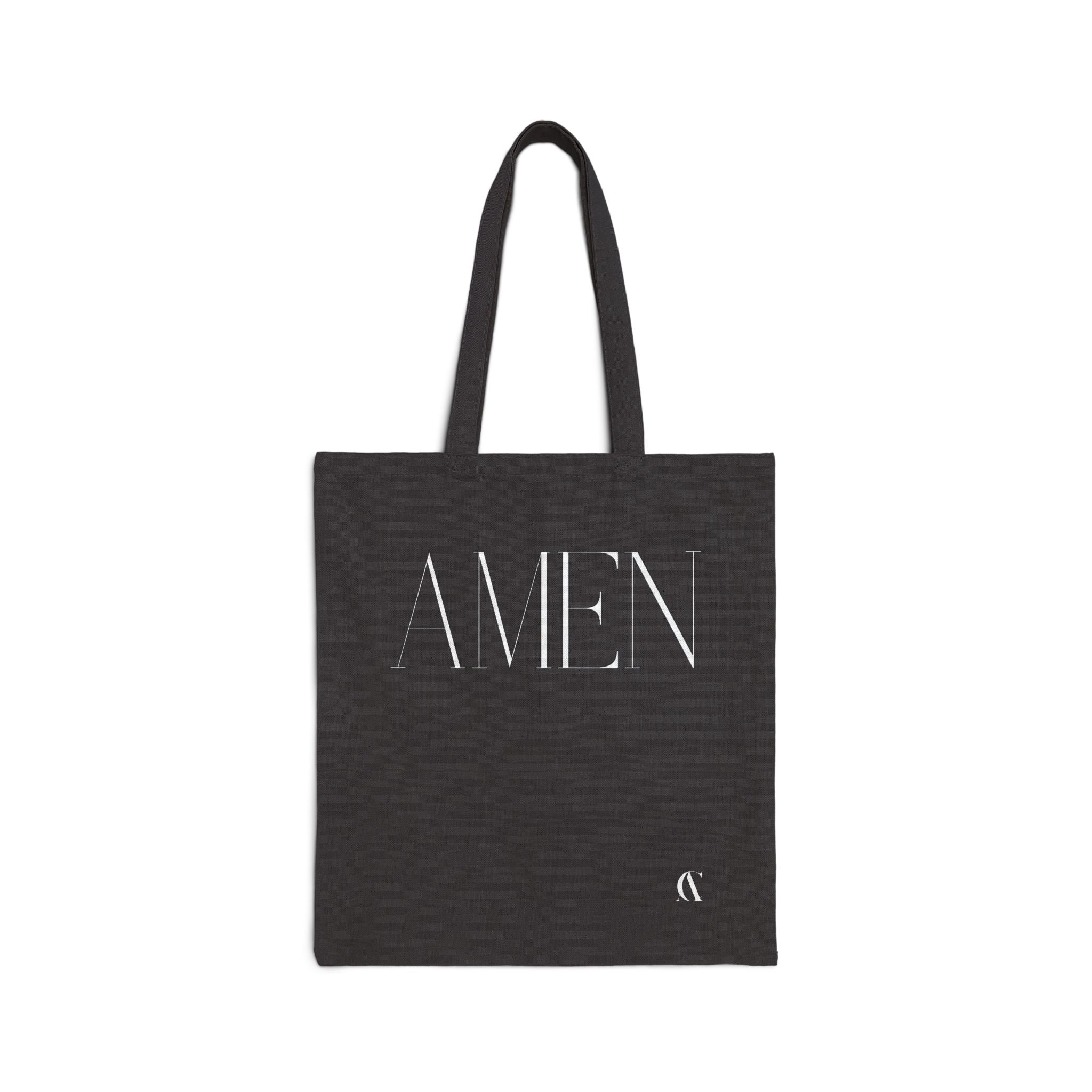 Amen Cotton Canvas Tote Bag