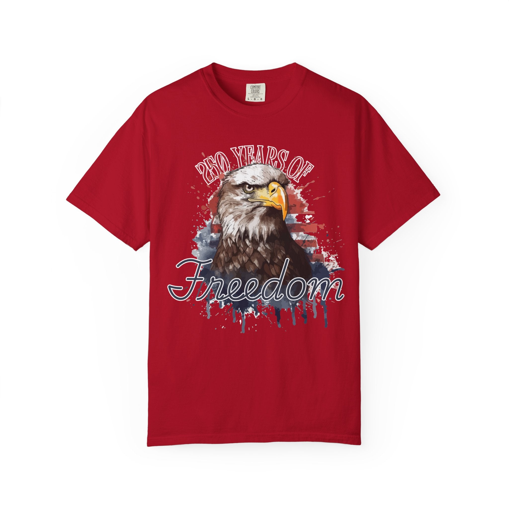 Freedom Bicentennial Tee, USA 250th Anniversary Shirt, Independence Celebration Top, American History Unisex T-shirt, Patriotic Gift