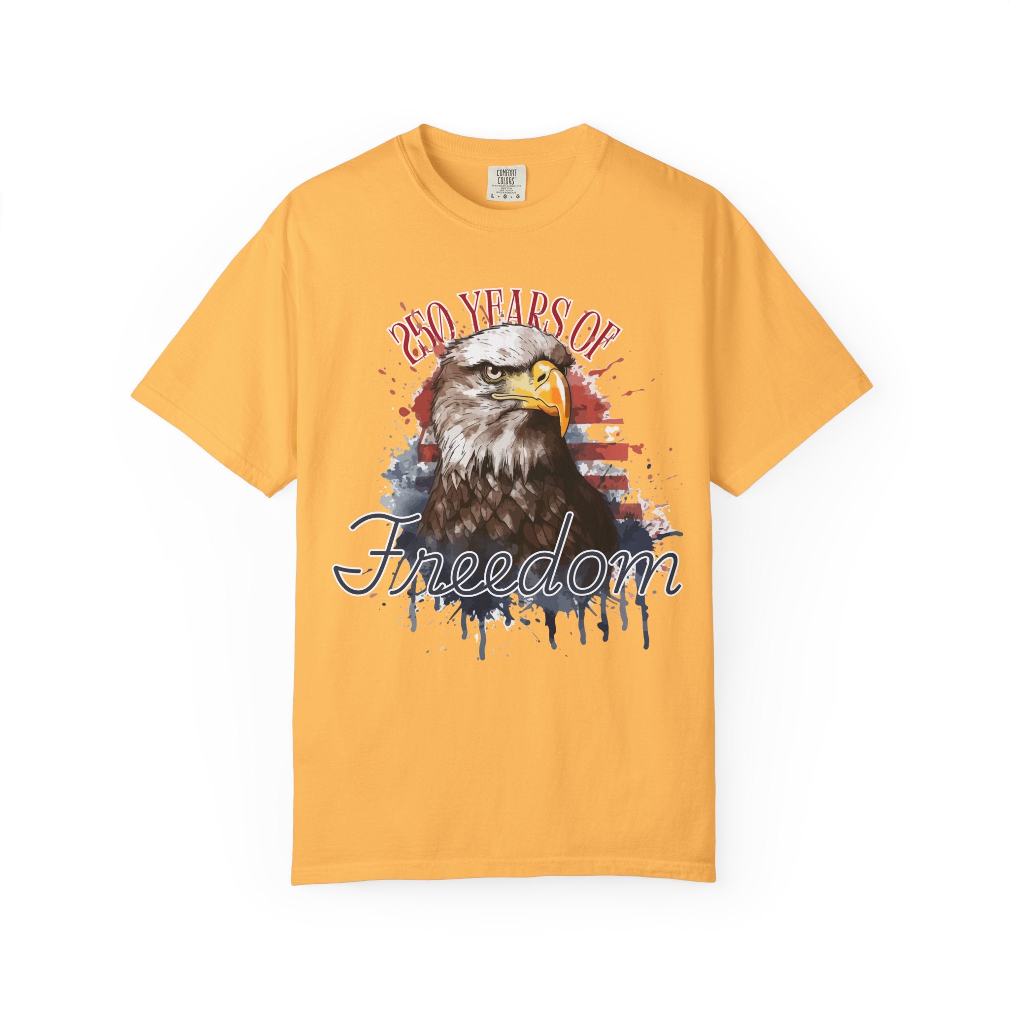 Freedom Bicentennial Tee, USA 250th Anniversary Shirt, Independence Celebration Top, American History Unisex T-shirt, Patriotic Gift