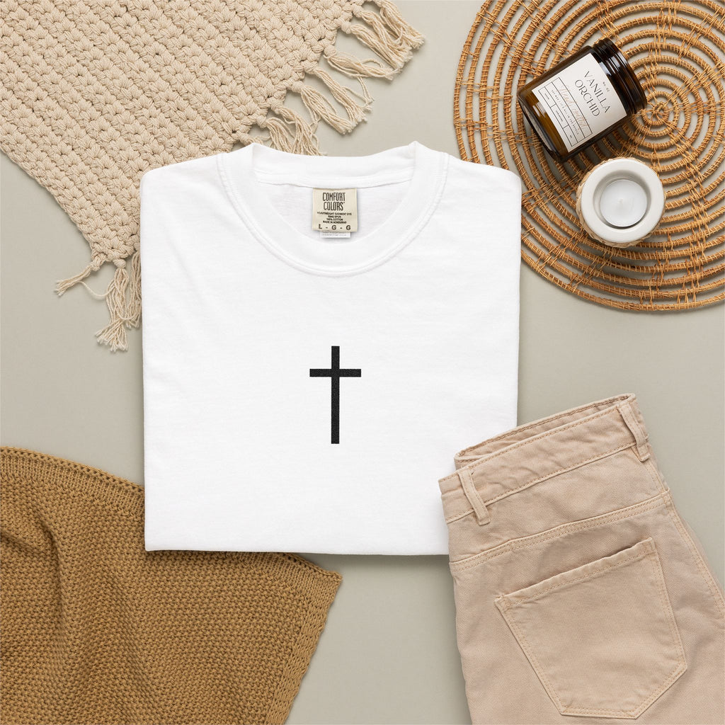 Christian Cross Graphic T-Shirt — Faith Tee