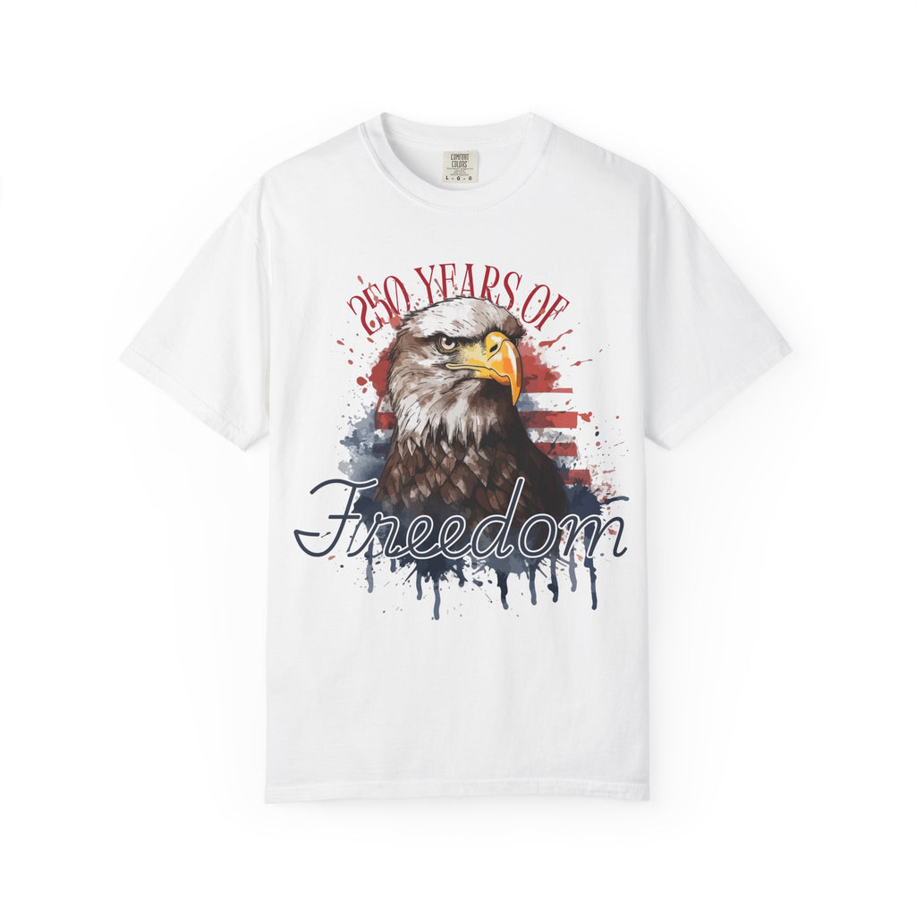 Freedom Bicentennial Tee, USA 250th Anniversary Shirt, Independence Celebration Top, American History Unisex T-shirt, Patriotic Gift