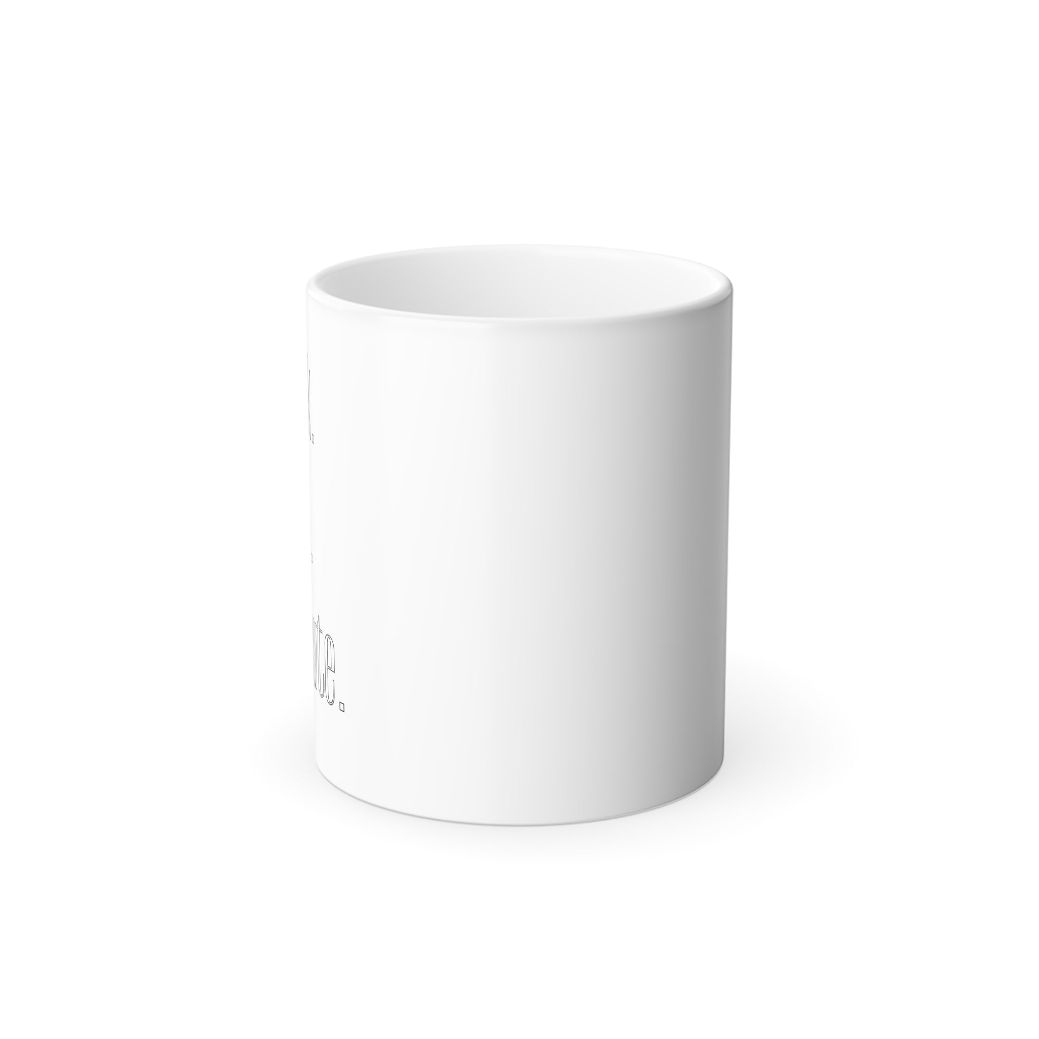 Think Plan Execute, Color Changing Mug