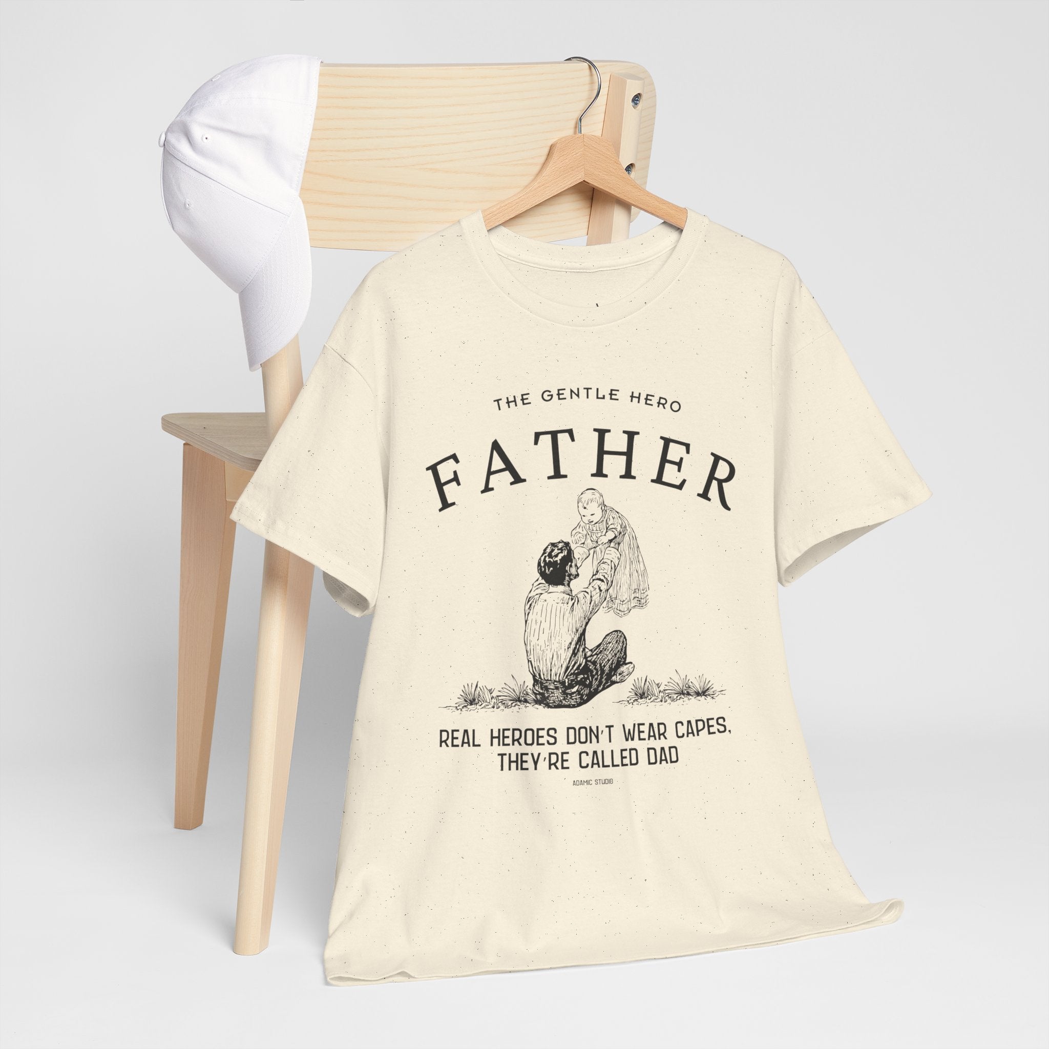 The Gental Hero- Adamic Studio Tee