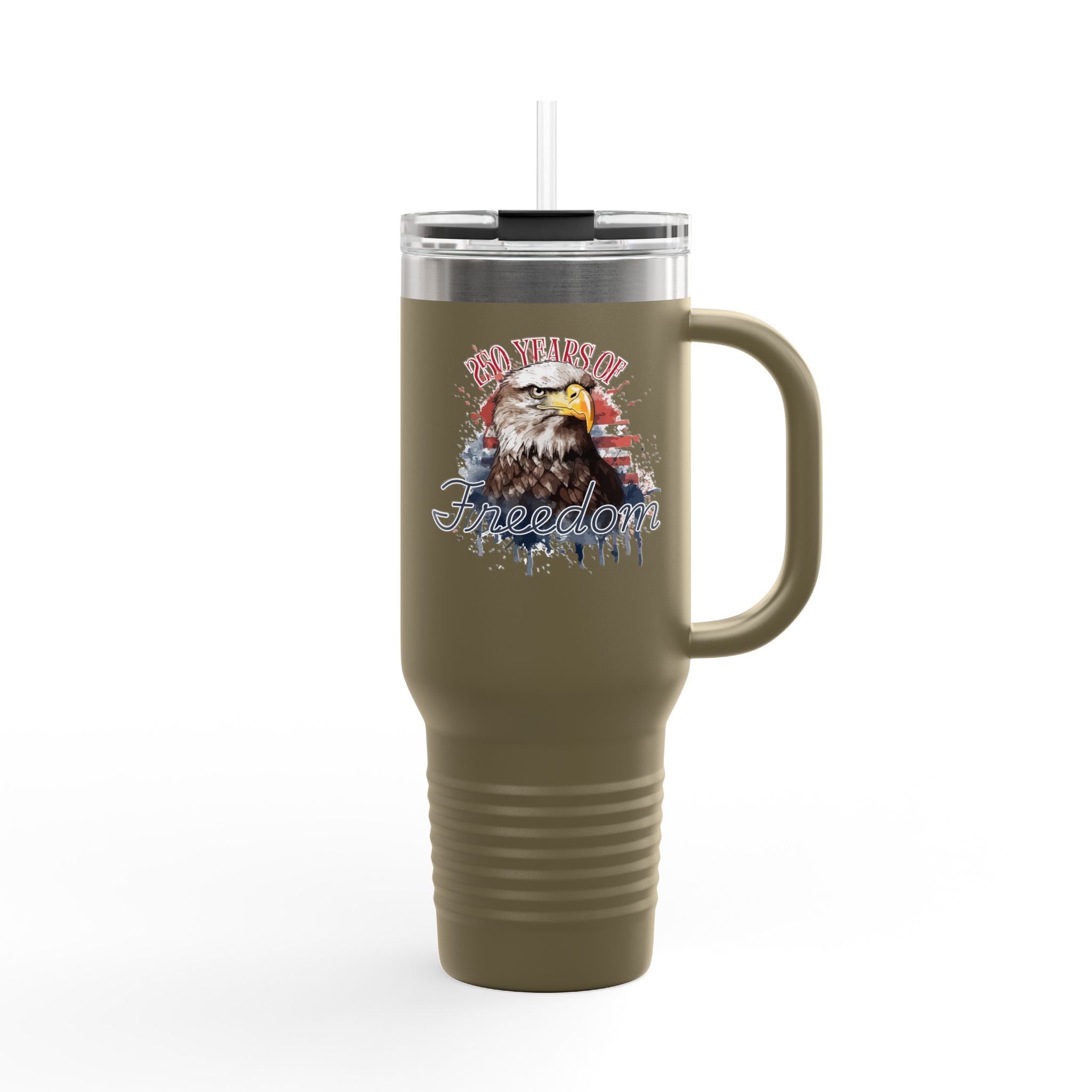 250 Years of Freedom Patriotic Travel cup