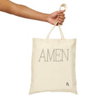 Amen Cotton Canvas Tote Bag