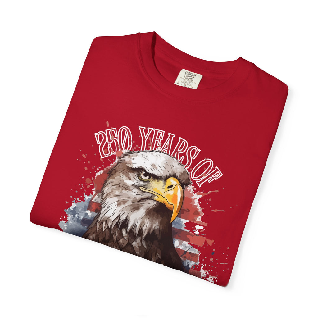 Freedom Bicentennial Tee, USA 250th Anniversary Shirt, Independence Celebration Top, American History Unisex T-shirt, Patriotic Gift