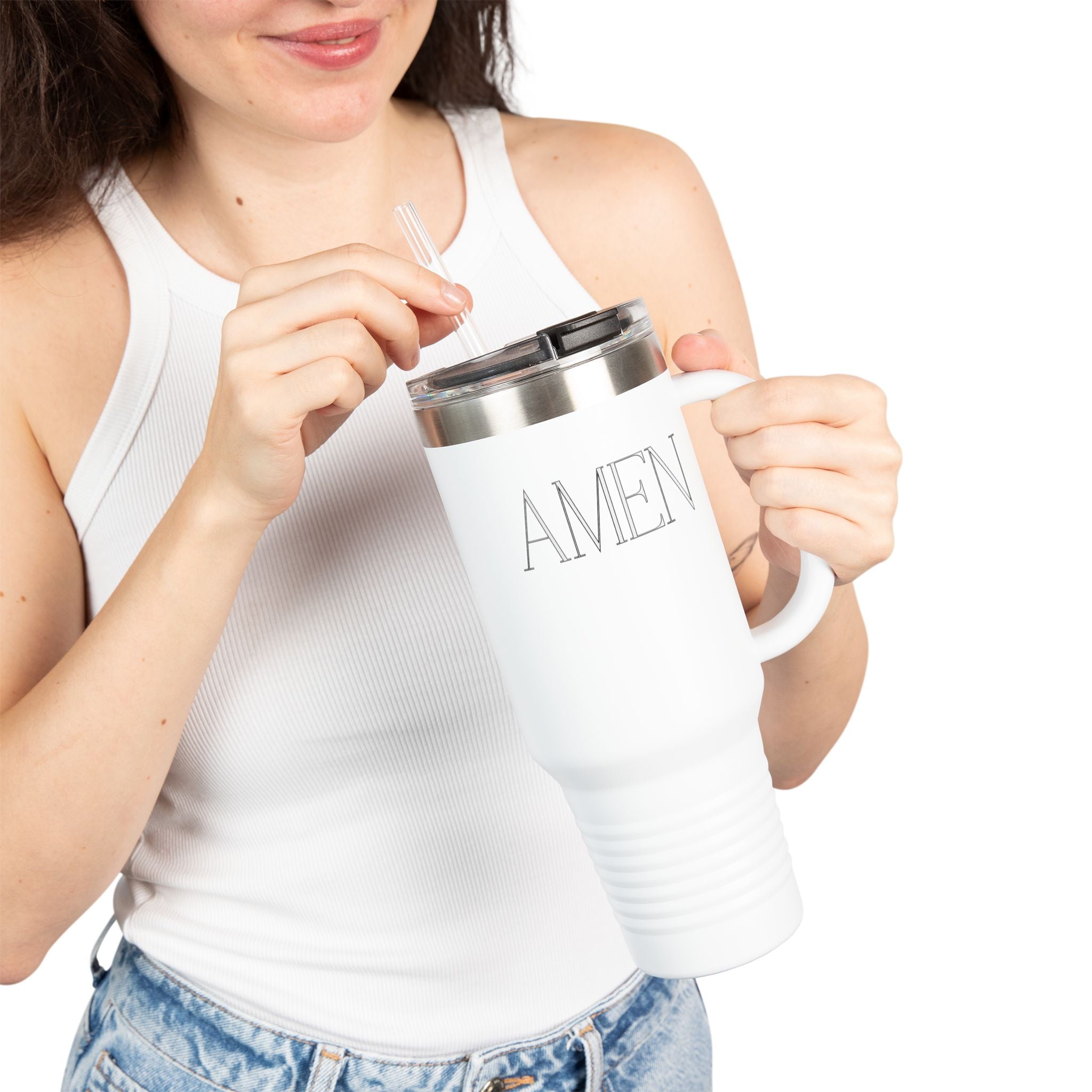 AMEN 40oz Travel mug