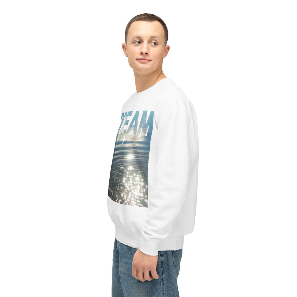 Dream Fluid Crewneck Sweatshirt | Inspirational Quote