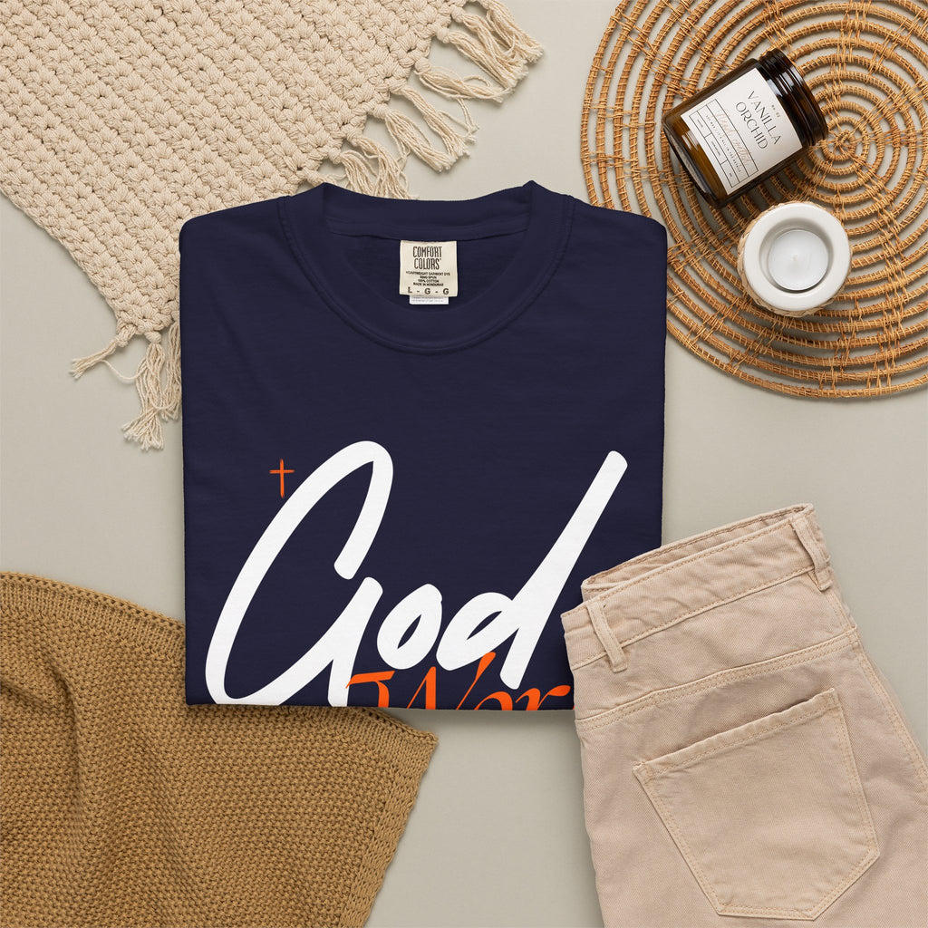 God Works T-Shirt — Inspirational Christian Faith Tee