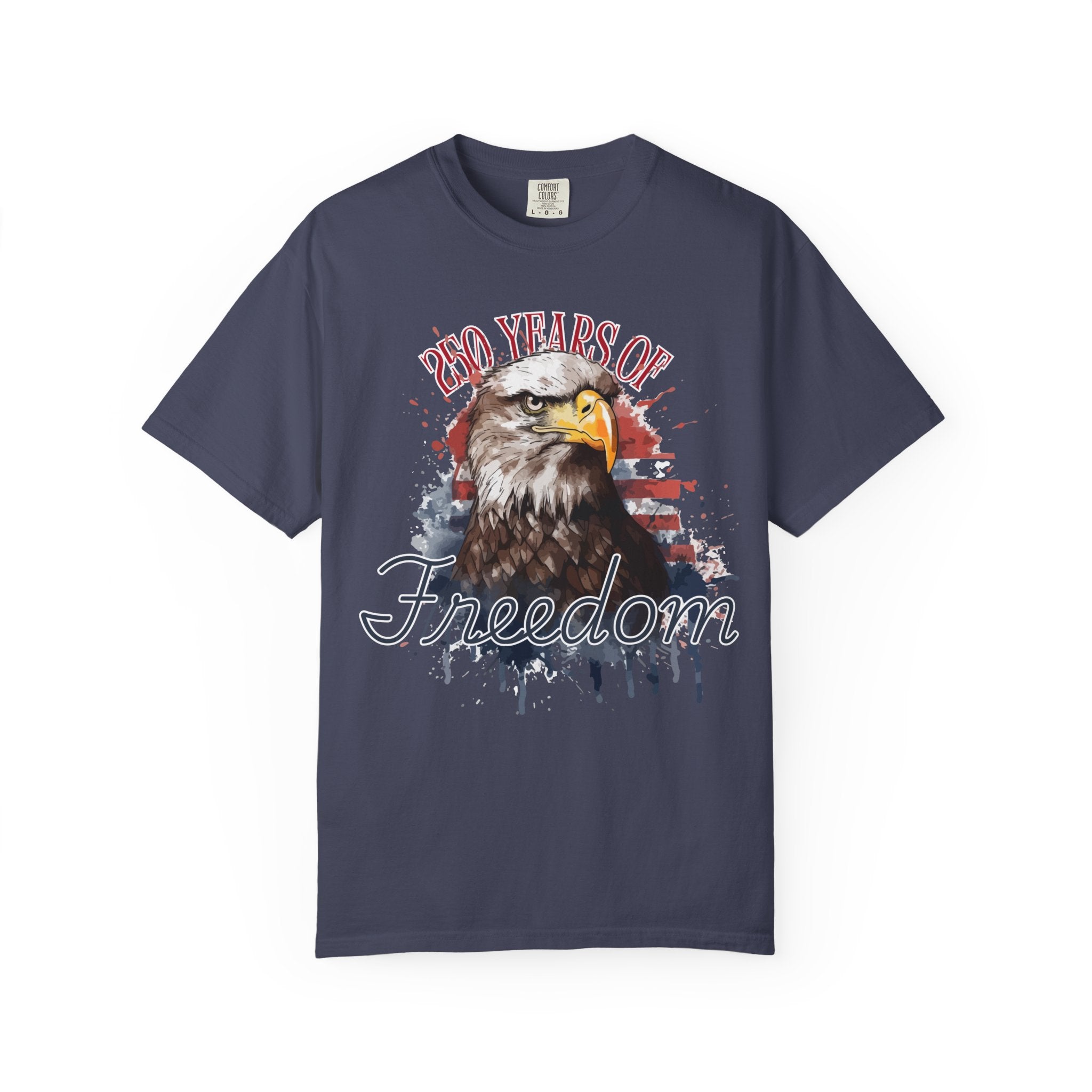 Freedom Bicentennial Tee, USA 250th Anniversary Shirt, Independence Celebration Top, American History Unisex T-shirt, Patriotic Gift