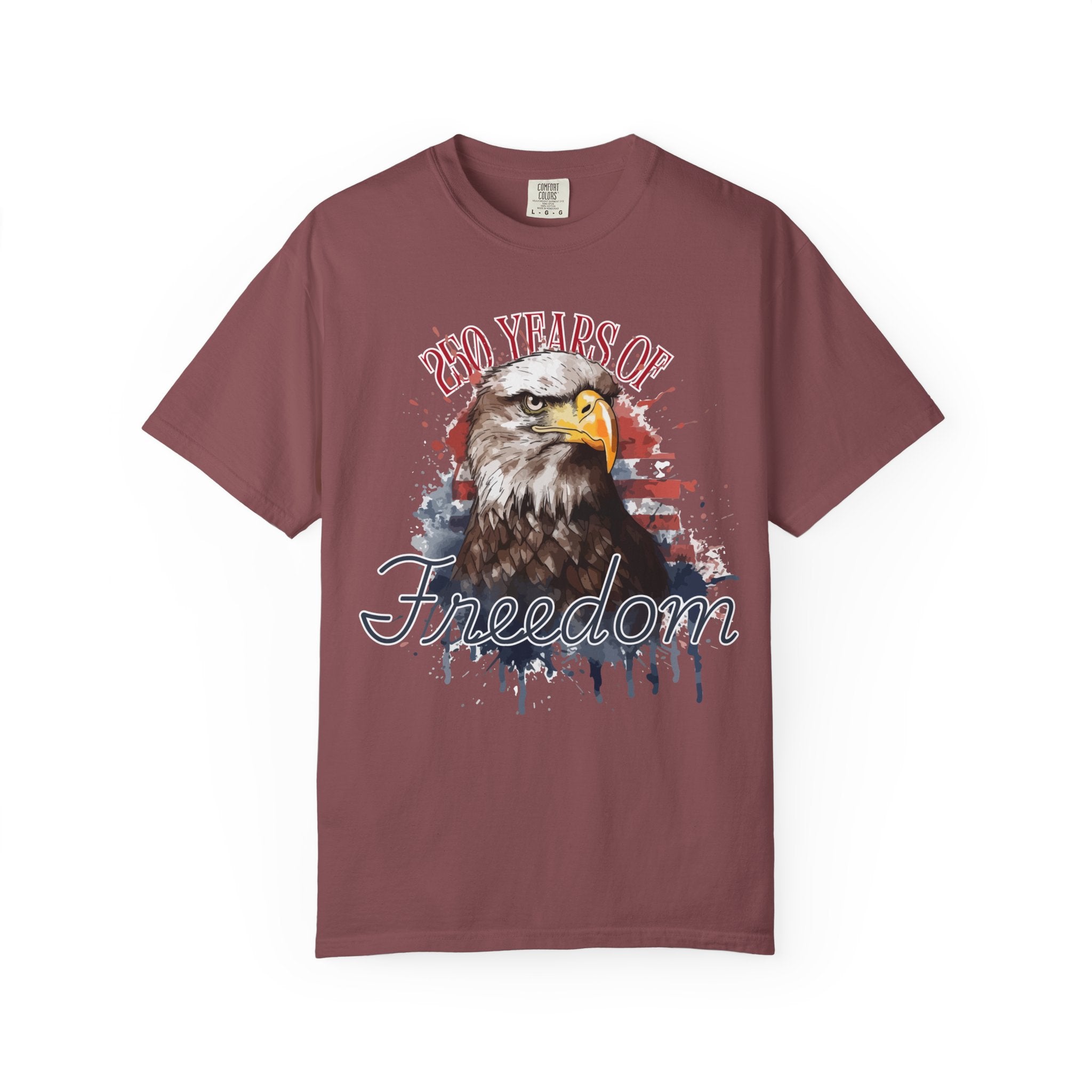 Freedom Bicentennial Tee, USA 250th Anniversary Shirt, Independence Celebration Top, American History Unisex T-shirt, Patriotic Gift