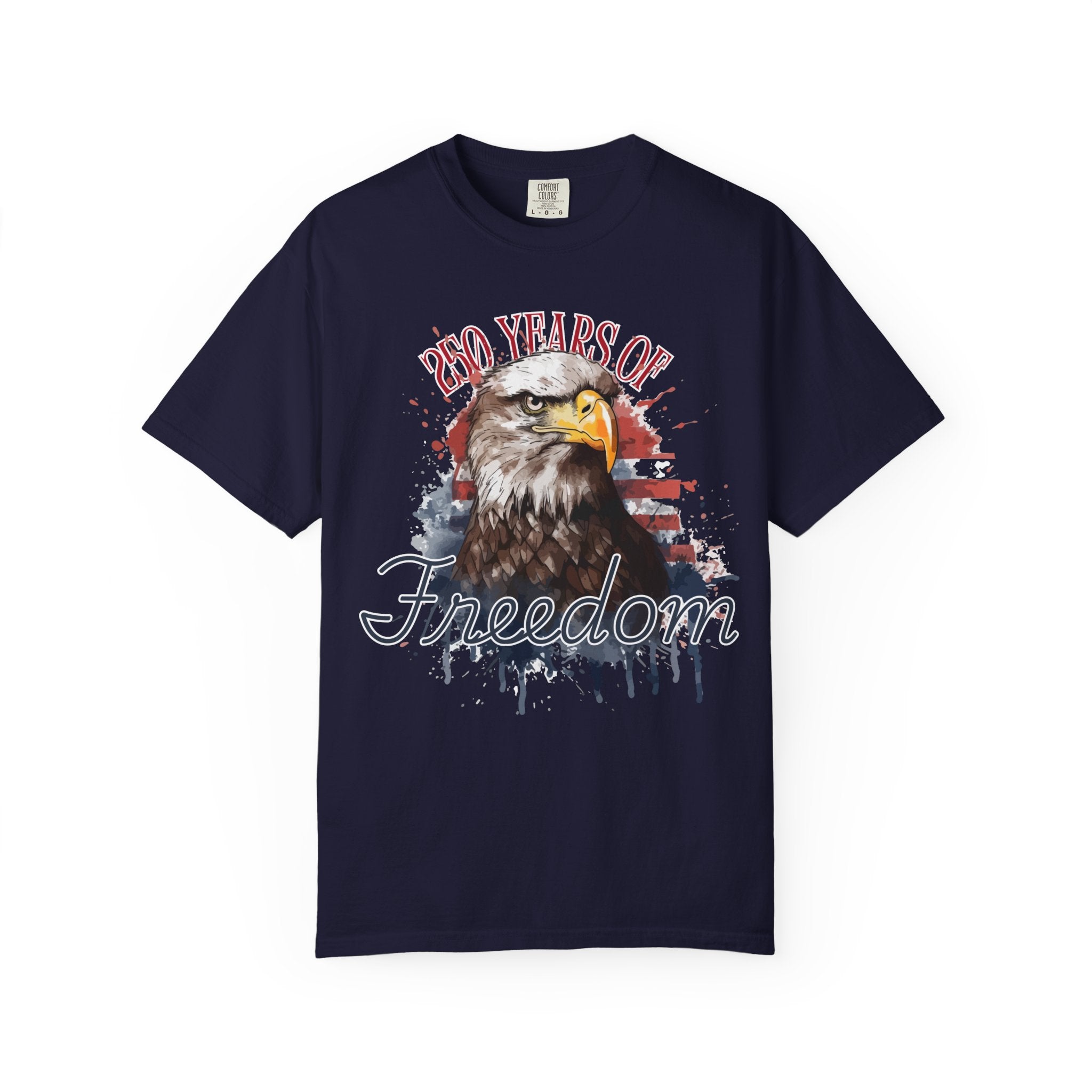 Freedom Bicentennial Tee, USA 250th Anniversary Shirt, Independence Celebration Top, American History Unisex T-shirt, Patriotic Gift