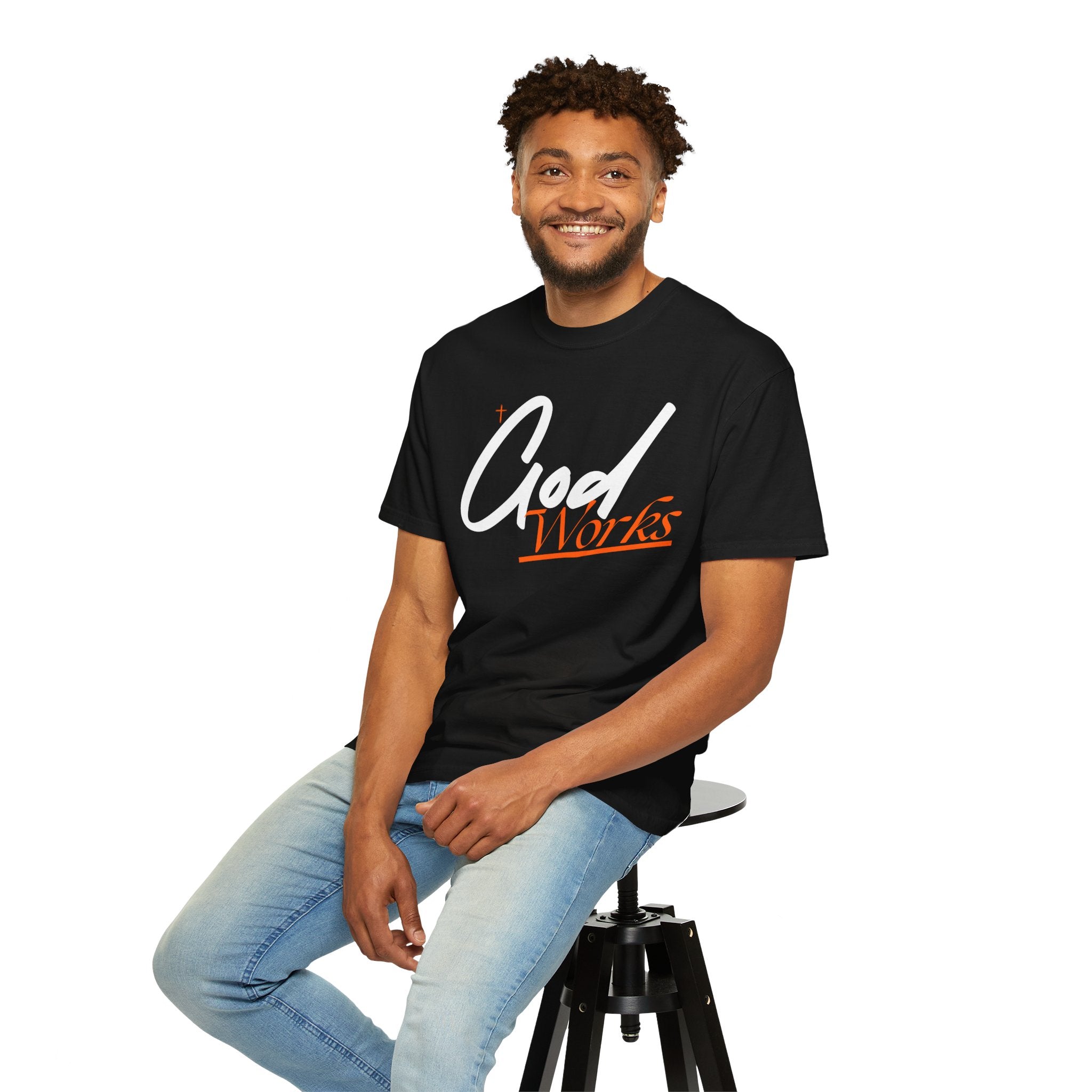 God Works T-Shirt — Inspirational Christian Faith Tee