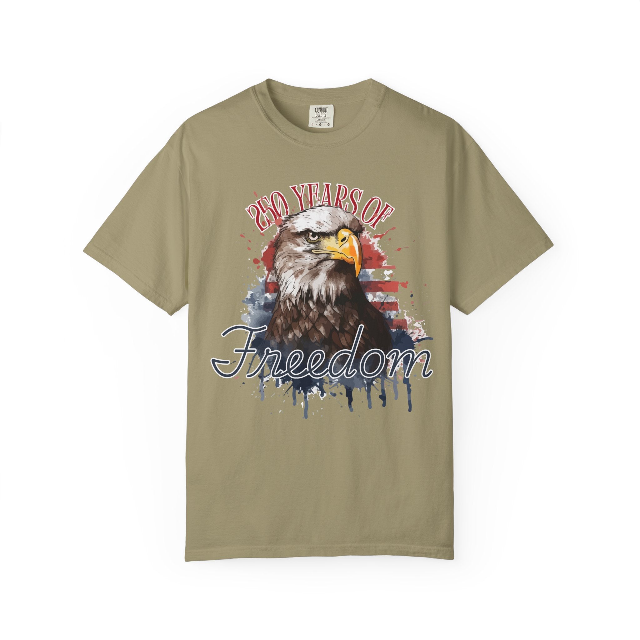 Freedom Bicentennial Tee, USA 250th Anniversary Shirt, Independence Celebration Top, American History Unisex T-shirt, Patriotic Gift
