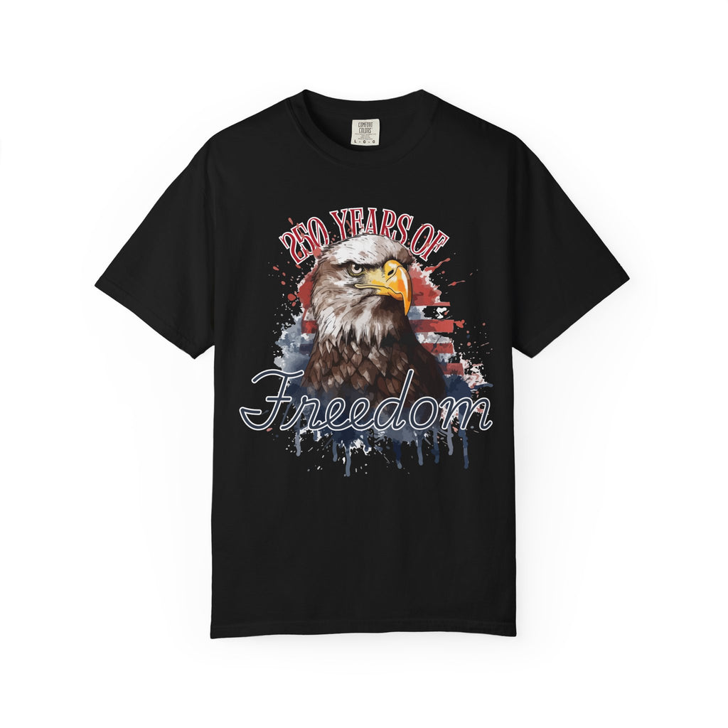 Freedom Bicentennial Tee, USA 250th Anniversary Shirt, Independence Celebration Top, American History Unisex T-shirt, Patriotic Gift