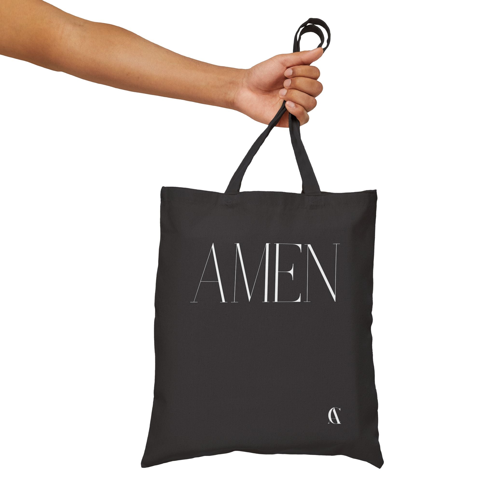 Amen Cotton Canvas Tote Bag