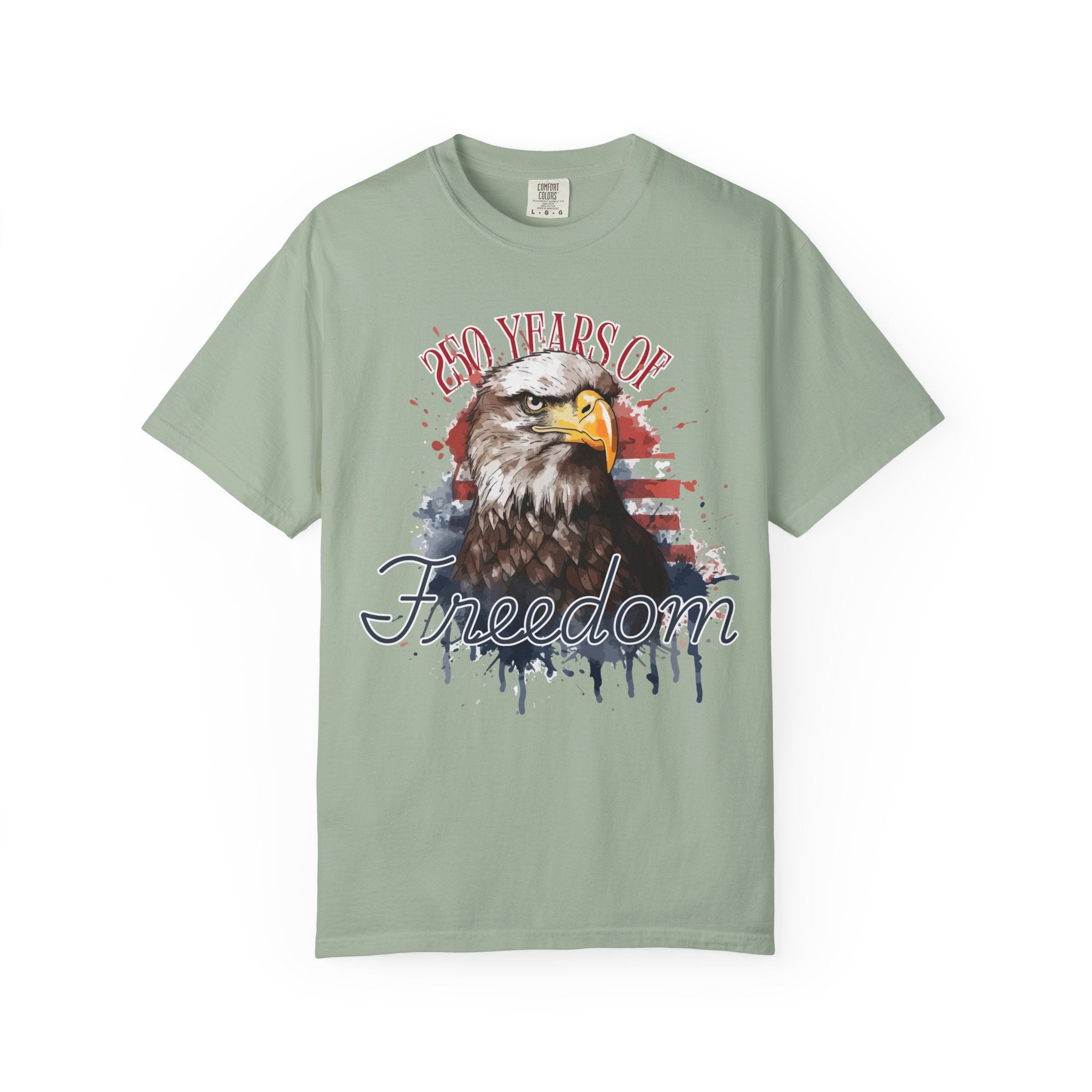 Freedom Bicentennial Tee, USA 250th Anniversary Shirt, Independence Celebration Top, American History Unisex T-shirt, Patriotic Gift