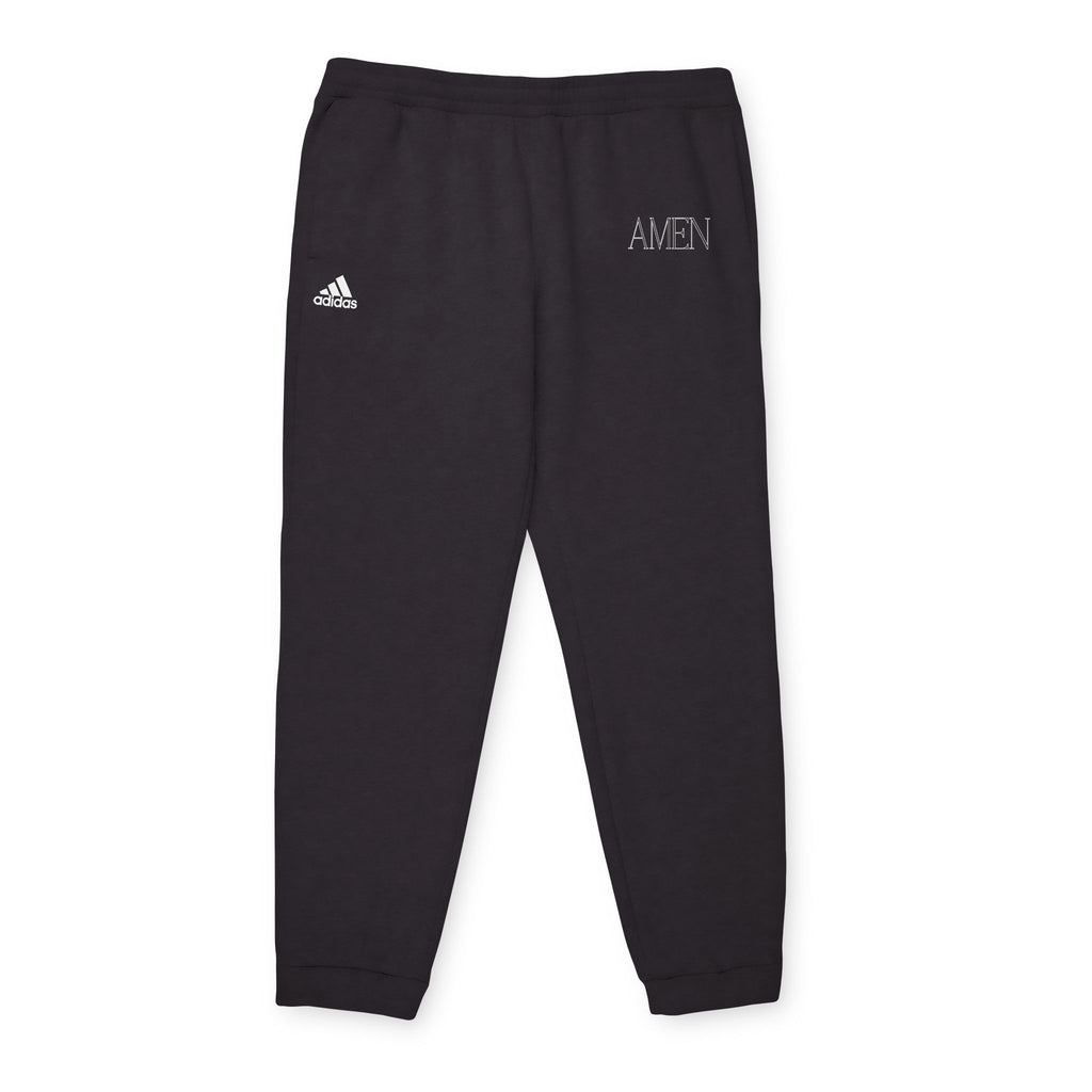AMEN Unisex Fleece Joggers for Comfort, Stylish Athletic Pants, Perfect for Workouts, Relaxation, Cozy Wear, Gifts for Him/Her