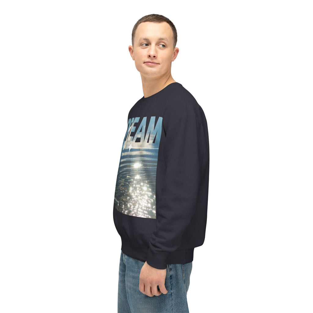 Dream Fluid Crewneck Sweatshirt | Inspirational Quote