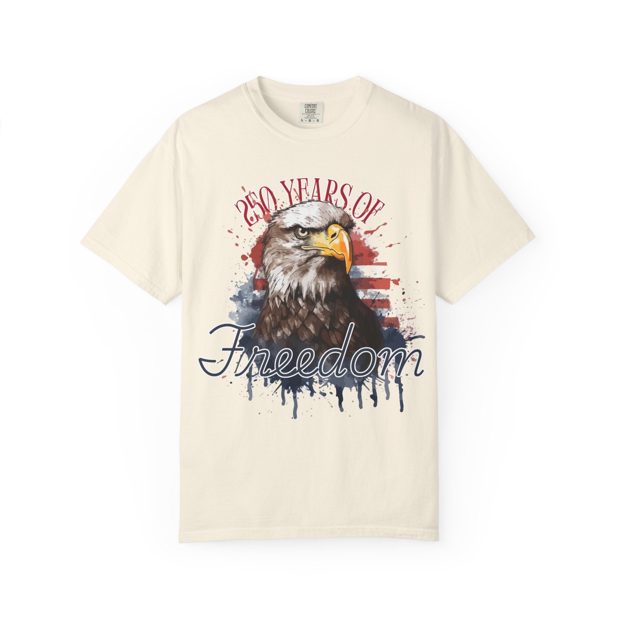 Freedom Bicentennial Tee, USA 250th Anniversary Shirt, Independence Celebration Top, American History Unisex T-shirt, Patriotic Gift