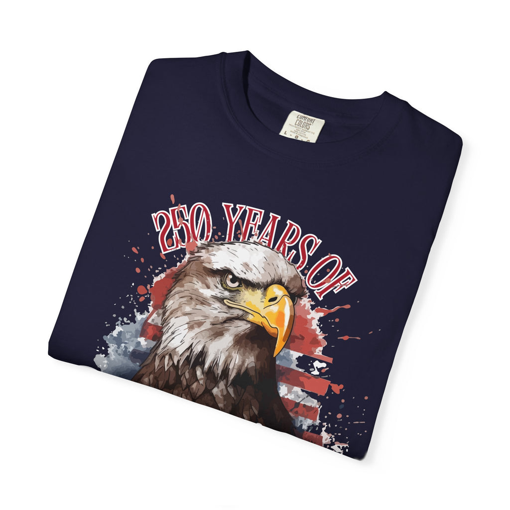 Freedom Bicentennial Tee, USA 250th Anniversary Shirt, Independence Celebration Top, American History Unisex T-shirt, Patriotic Gift