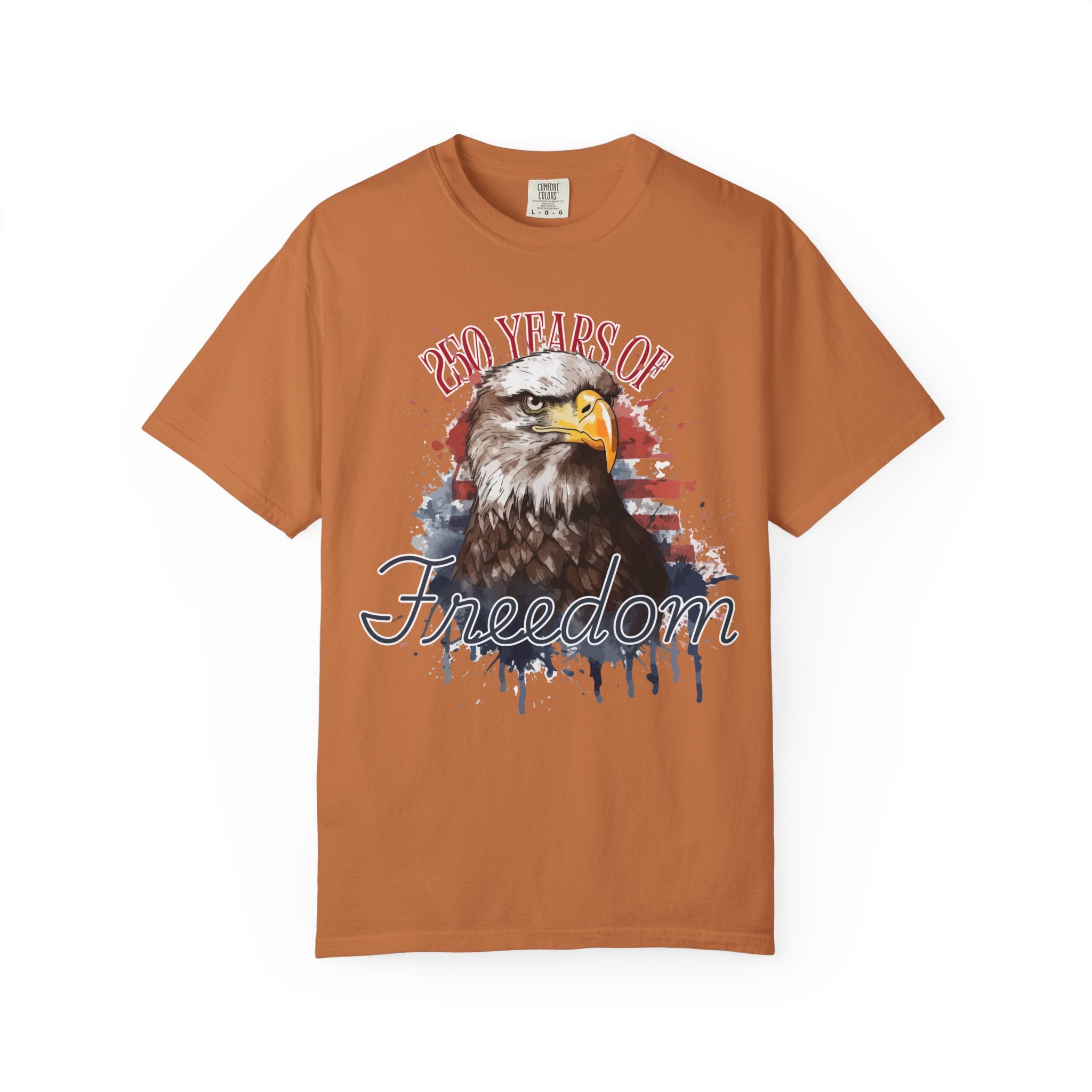 Freedom Bicentennial Tee, USA 250th Anniversary Shirt, Independence Celebration Top, American History Unisex T-shirt, Patriotic Gift