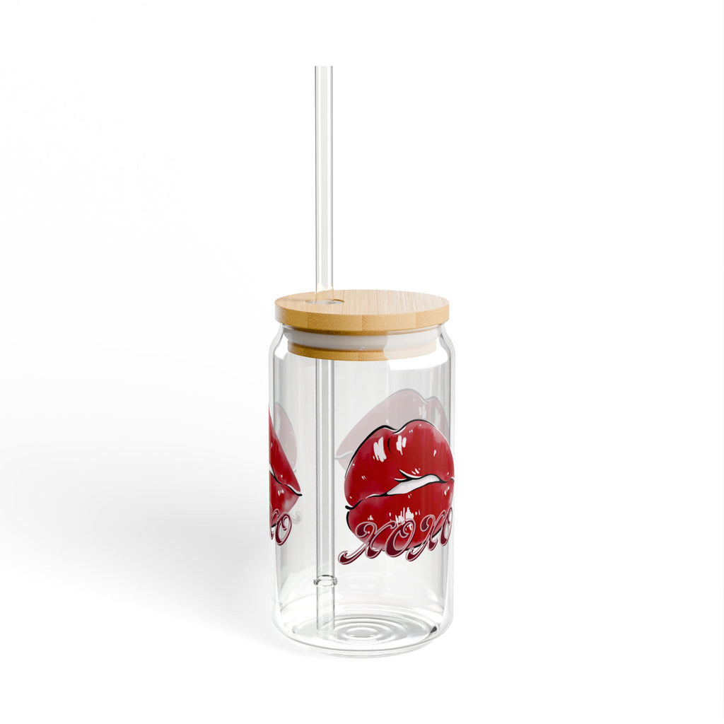 XOXO Sipper Glass